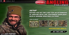 Angling challenge game