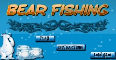 Bear fishing game
