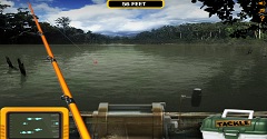 Hooked monster fishing