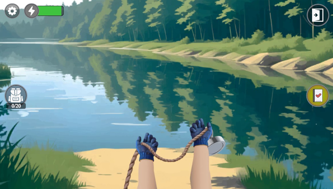 Magnetic Fishing colorful gameplay