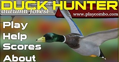 Duck Hunter Autumn Forest