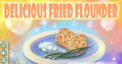 Delicious Fried Flounder